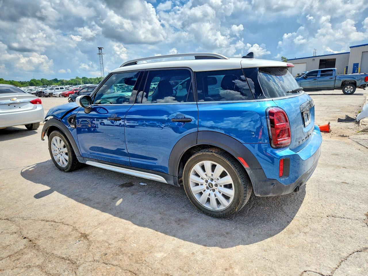 2022 Mini Cooper S Countryman Blue vin: WMZ53BR01N3N99573