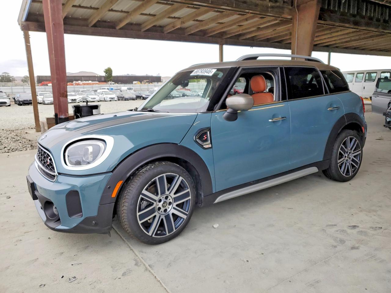 2023 Mini Cooper S Countryman Blue vin: WMZ53BR02P3P67076