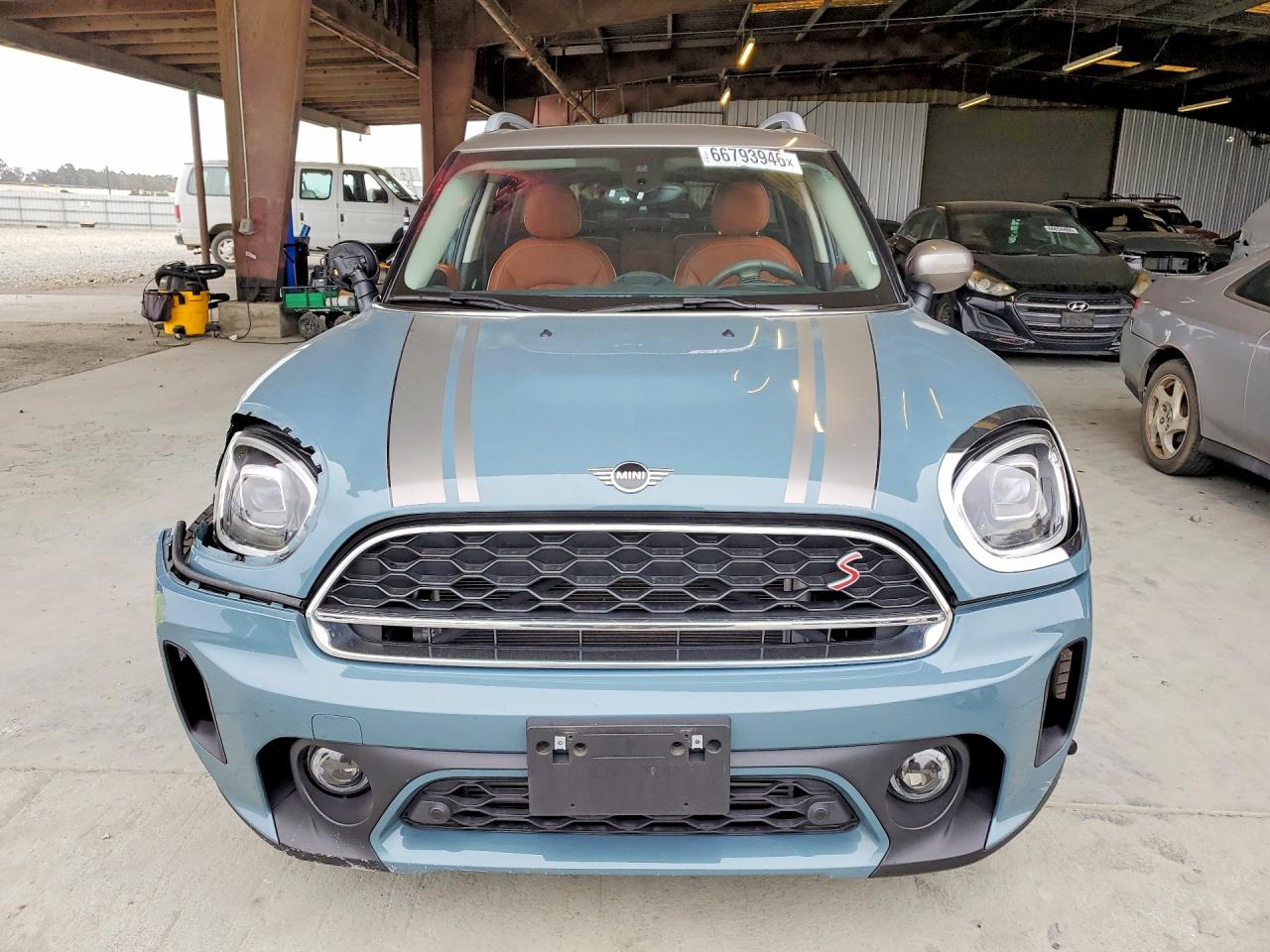 2023 Mini Cooper S Countryman Blue vin: WMZ53BR02P3P67076