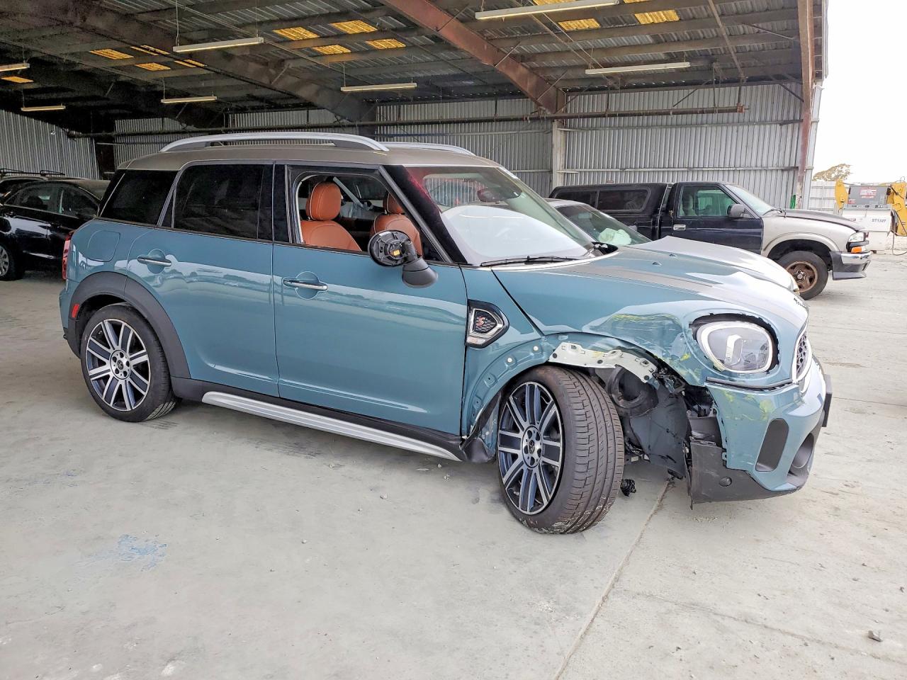 2023 Mini Cooper S Countryman Blue vin: WMZ53BR02P3P67076