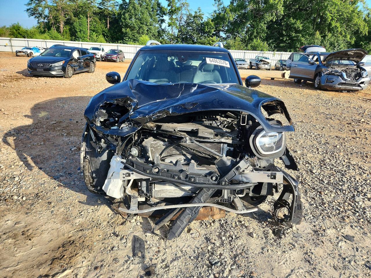 2023 Mini Cooper S Countryman Black vin: WMZ53BR05P3P84003