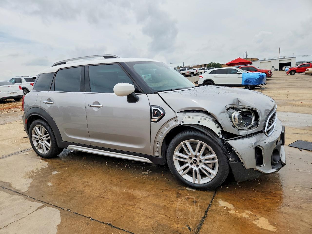 2024 Mini Cooper S Countryman Silver vin: WMZ53BR07R3R37273