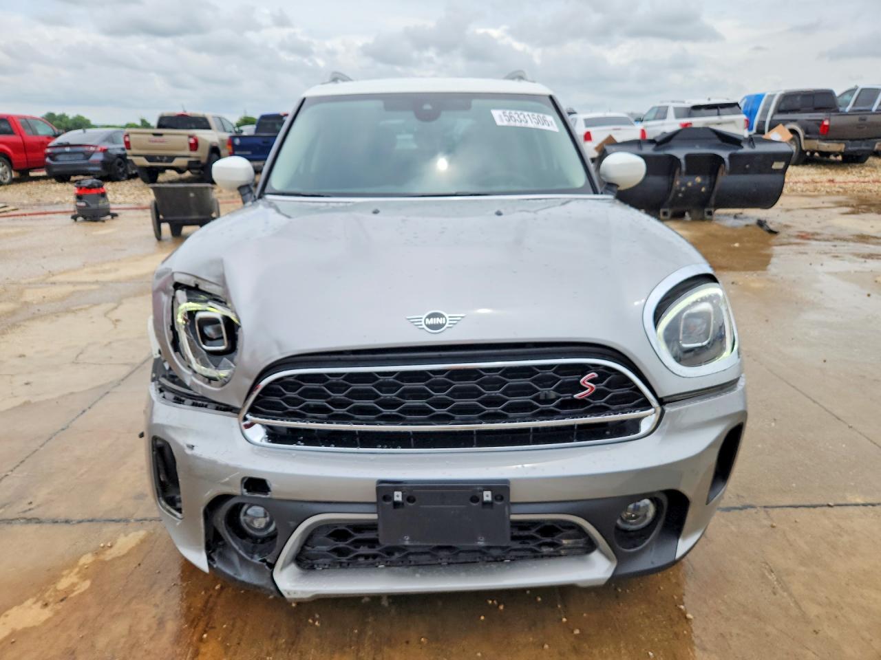 2024 Mini Cooper S Countryman Silver vin: WMZ53BR07R3R37273