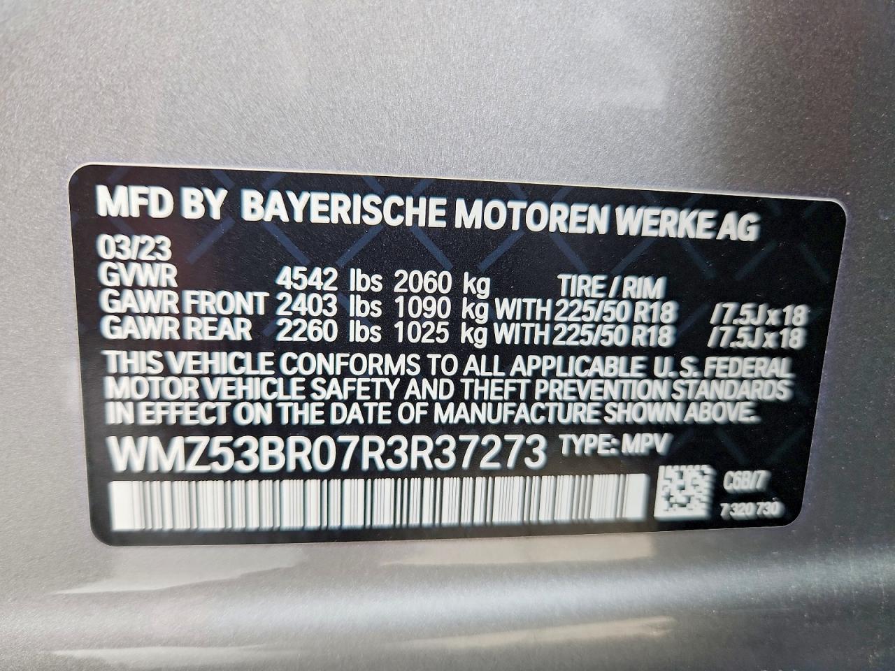 2024 Mini Cooper S Countryman Silver vin: WMZ53BR07R3R37273