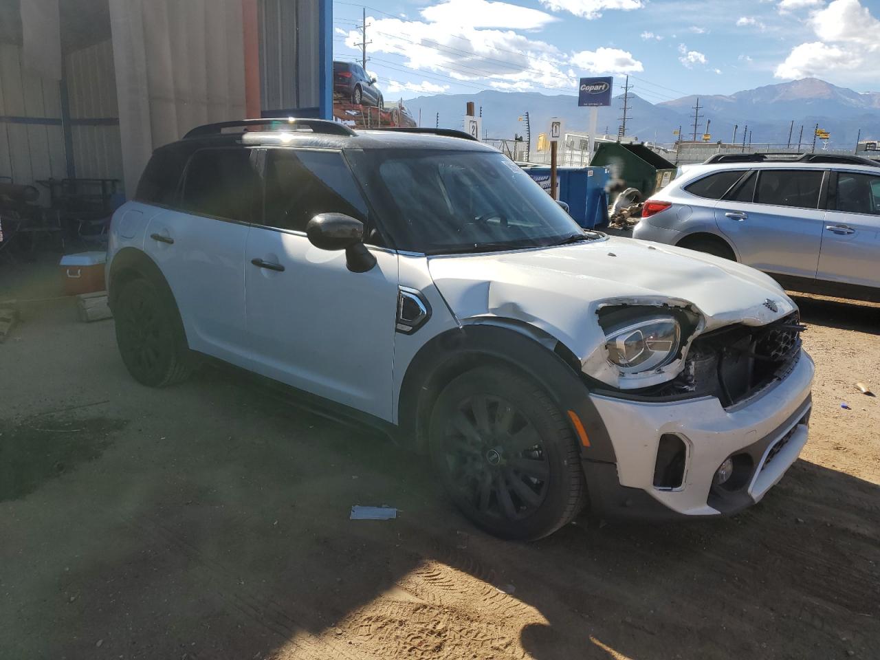 2022 Mini Cooper S Countryman Gray vin: WMZ53BR0XN3N97269