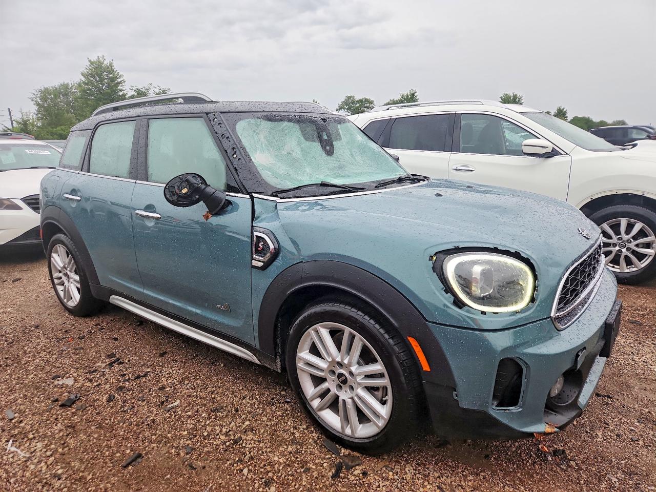 2024 Mini Cooper S Countryman All4 Gray vin: WMZ83BR01R3R41851