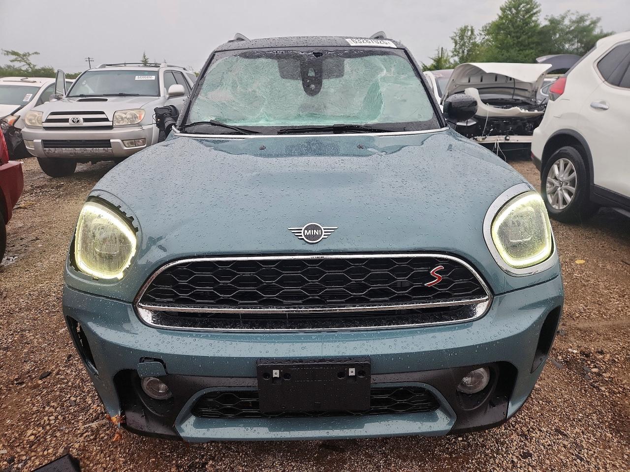 2024 Mini Cooper S Countryman All4 Gray vin: WMZ83BR01R3R41851