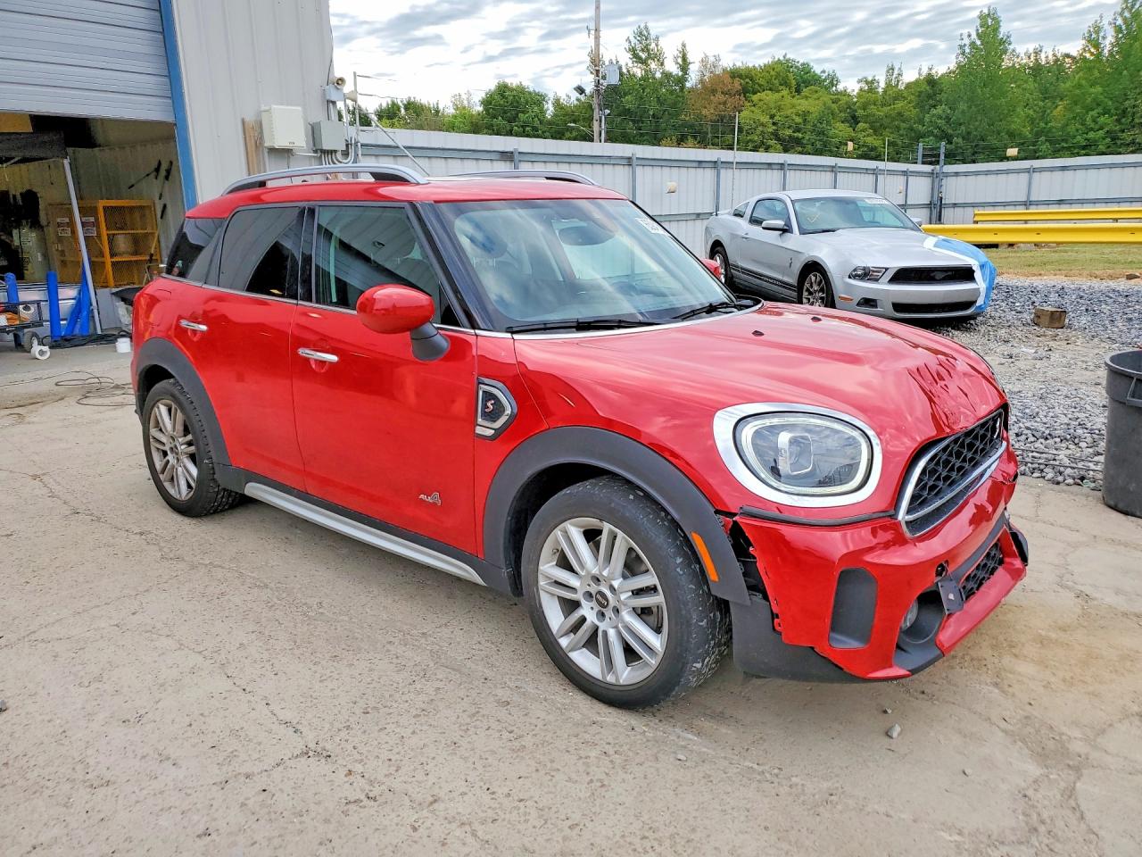 2024 Mini Cooper S Countryman All4 Красный vin: WMZ83BR02R3S12032