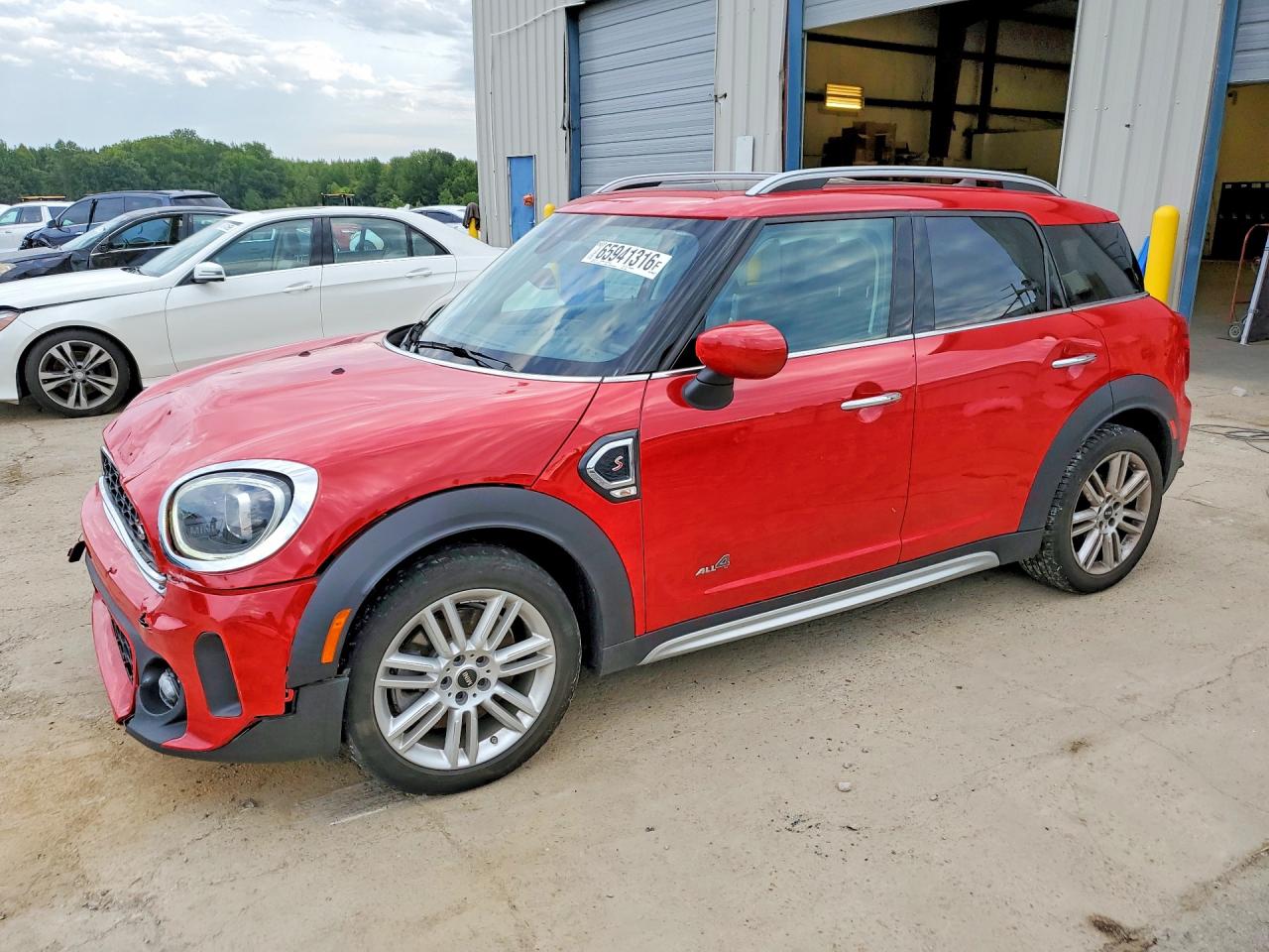 2024 Mini Cooper S Countryman All4 Red vin: WMZ83BR02R3S12032