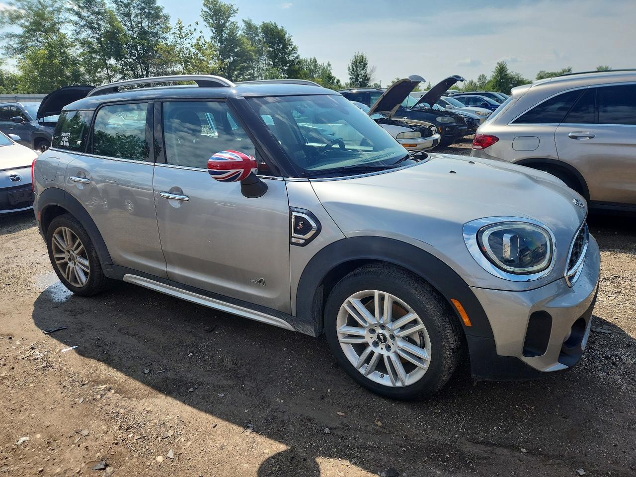 2024 Mini Cooper S Countryman All4 Silver vin: WMZ83BR09R3S11346