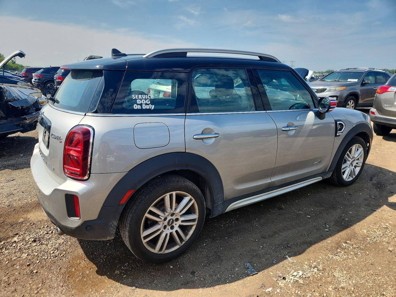 2024 Mini Cooper S Countryman All4 Silver vin: WMZ83BR09R3S11346