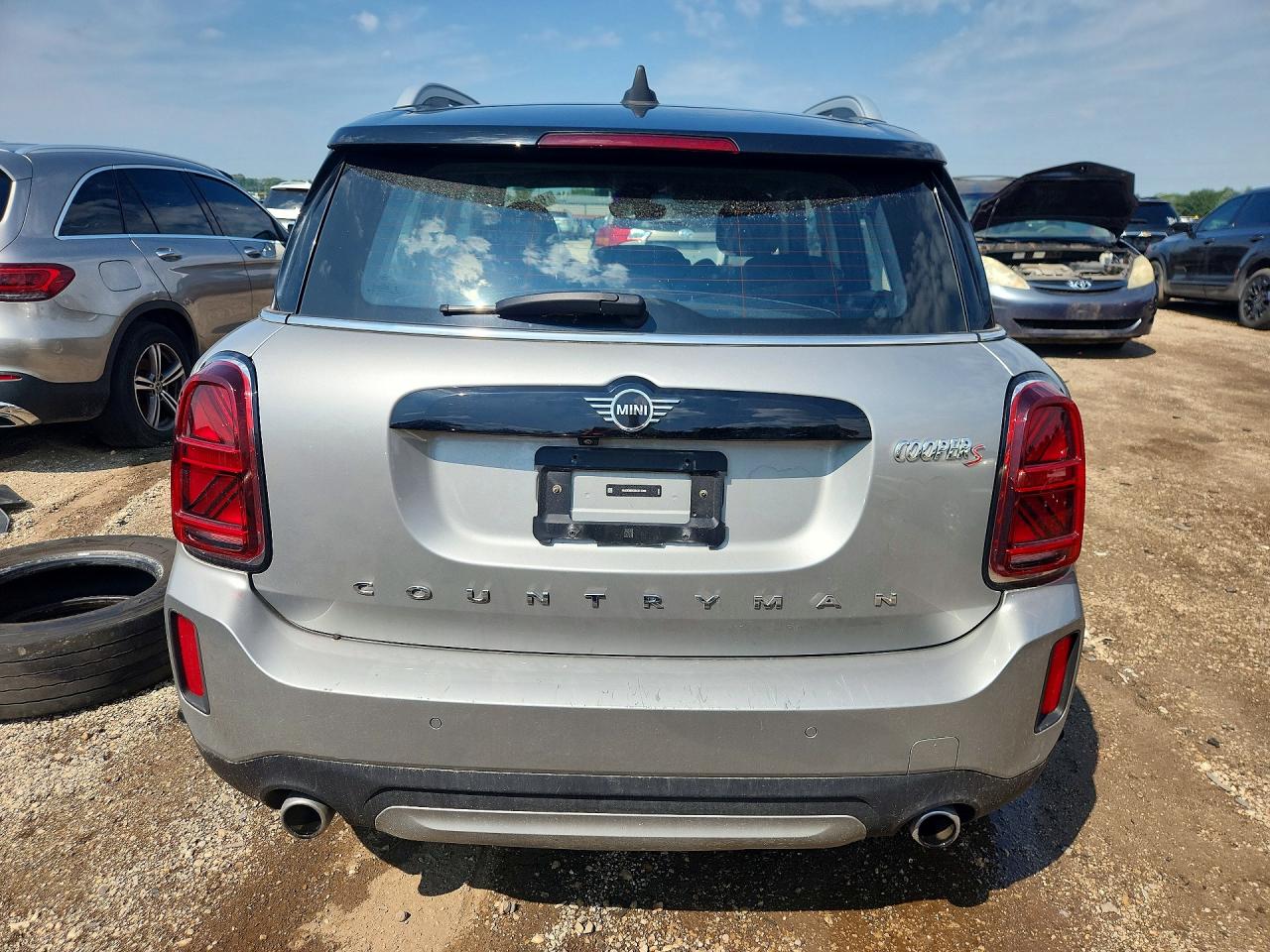 2024 Mini Cooper S Countryman All4 Silver vin: WMZ83BR09R3S11346