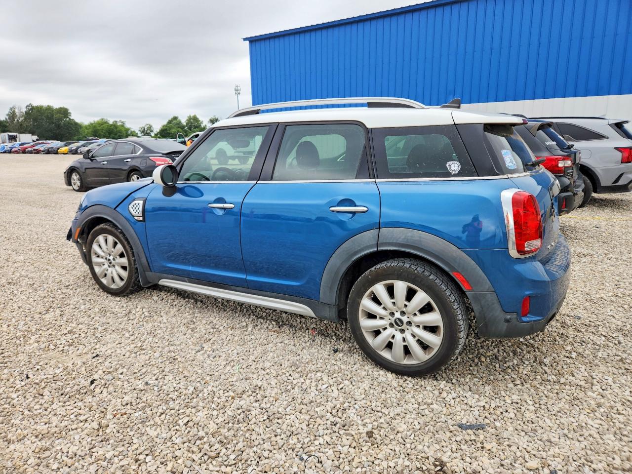 2017 Mini Cooper Countryman Blue vin: WMZYS7C35H3B63073