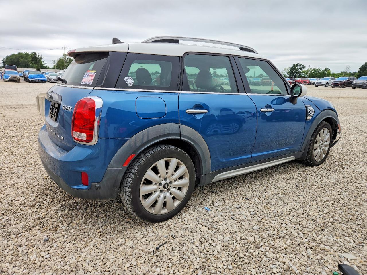 2017 Mini Cooper Countryman Blue vin: WMZYS7C35H3B63073