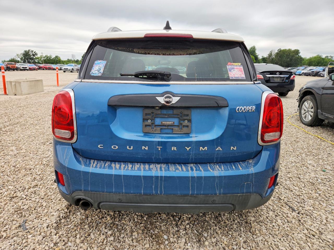 2017 Mini Cooper Countryman Blue vin: WMZYS7C35H3B63073