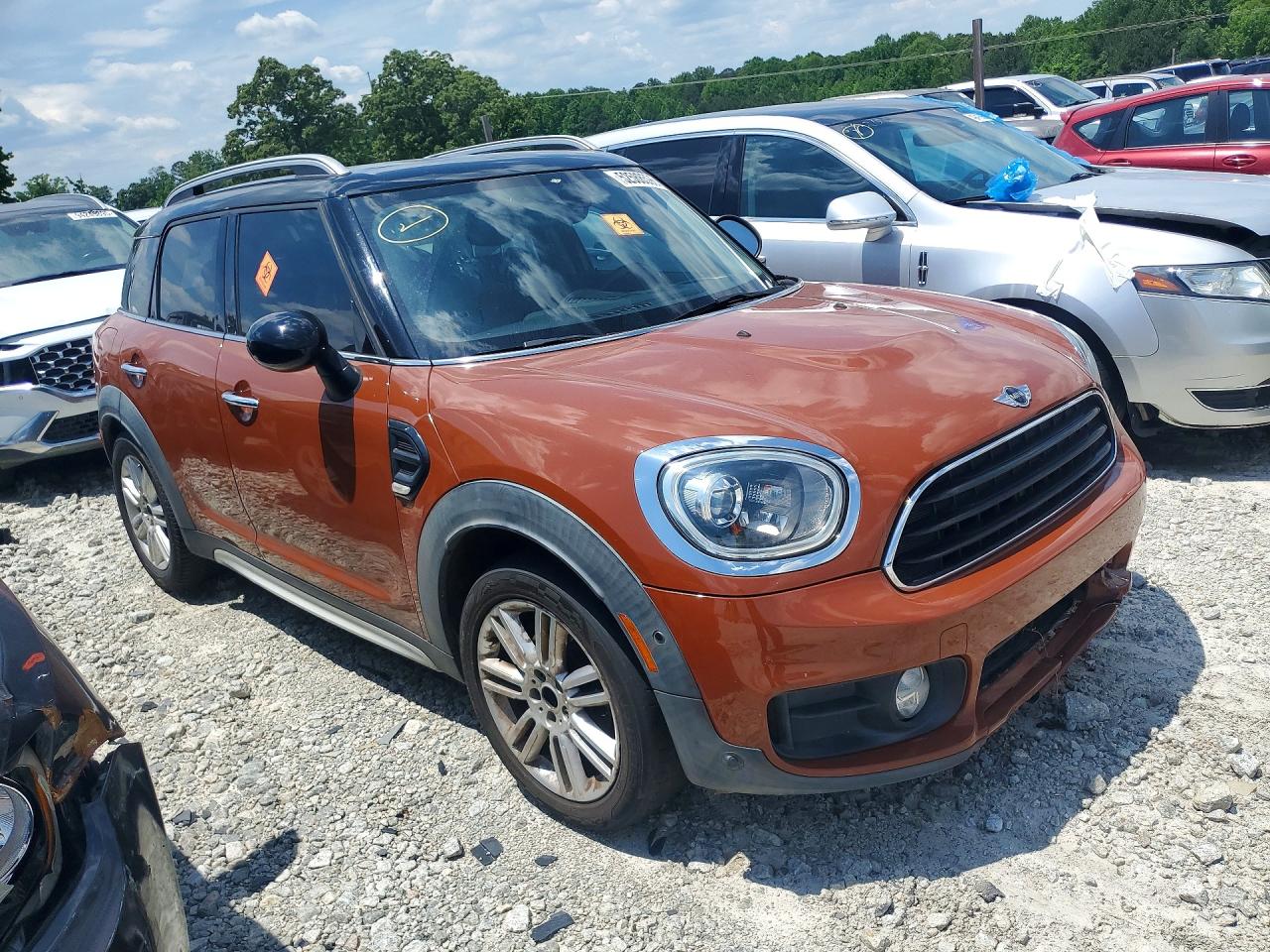 2017 Mini Cooper Countryman Orange vin: WMZYS7C36H3B62563