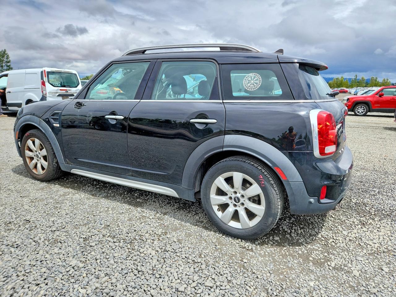 2018 Mini Cooper Countryman Black vin: WMZYS7C37J3F44302