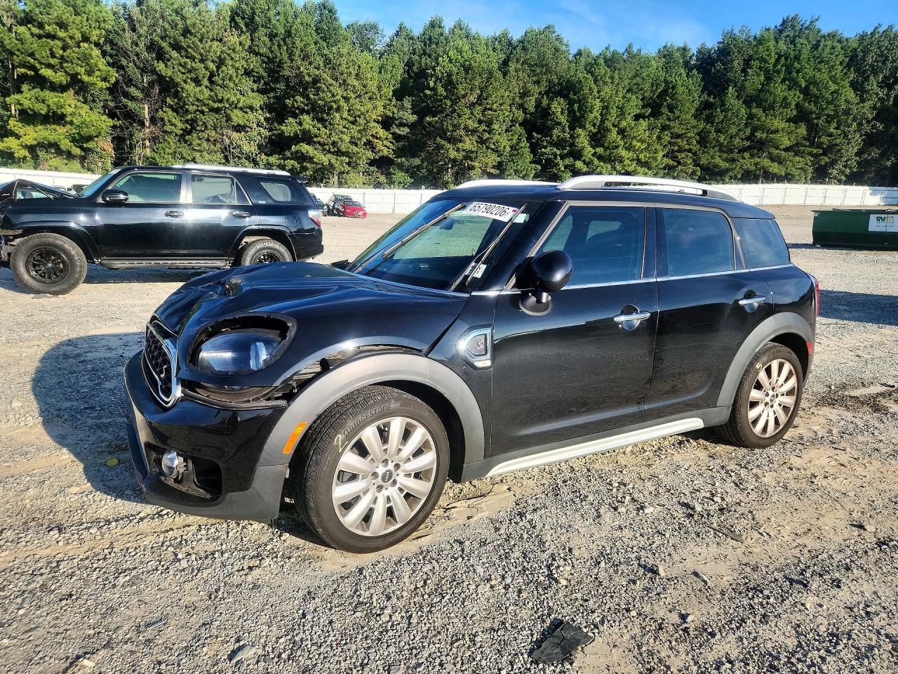 2019 Mini Cooper S Countryman Black vin: WMZYT3C58K3E97855