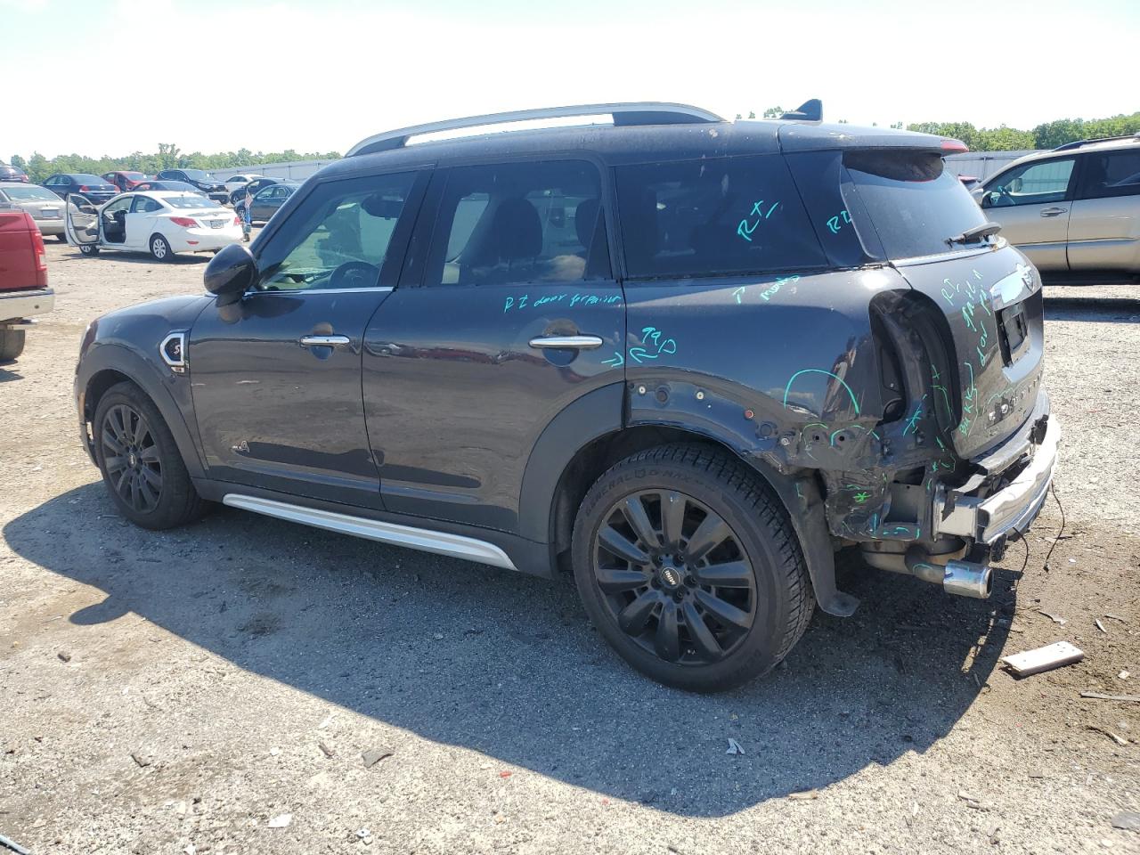 2018 Mini Cooper S Countryman All4 Серый vin: WMZYT5C30J3D81896