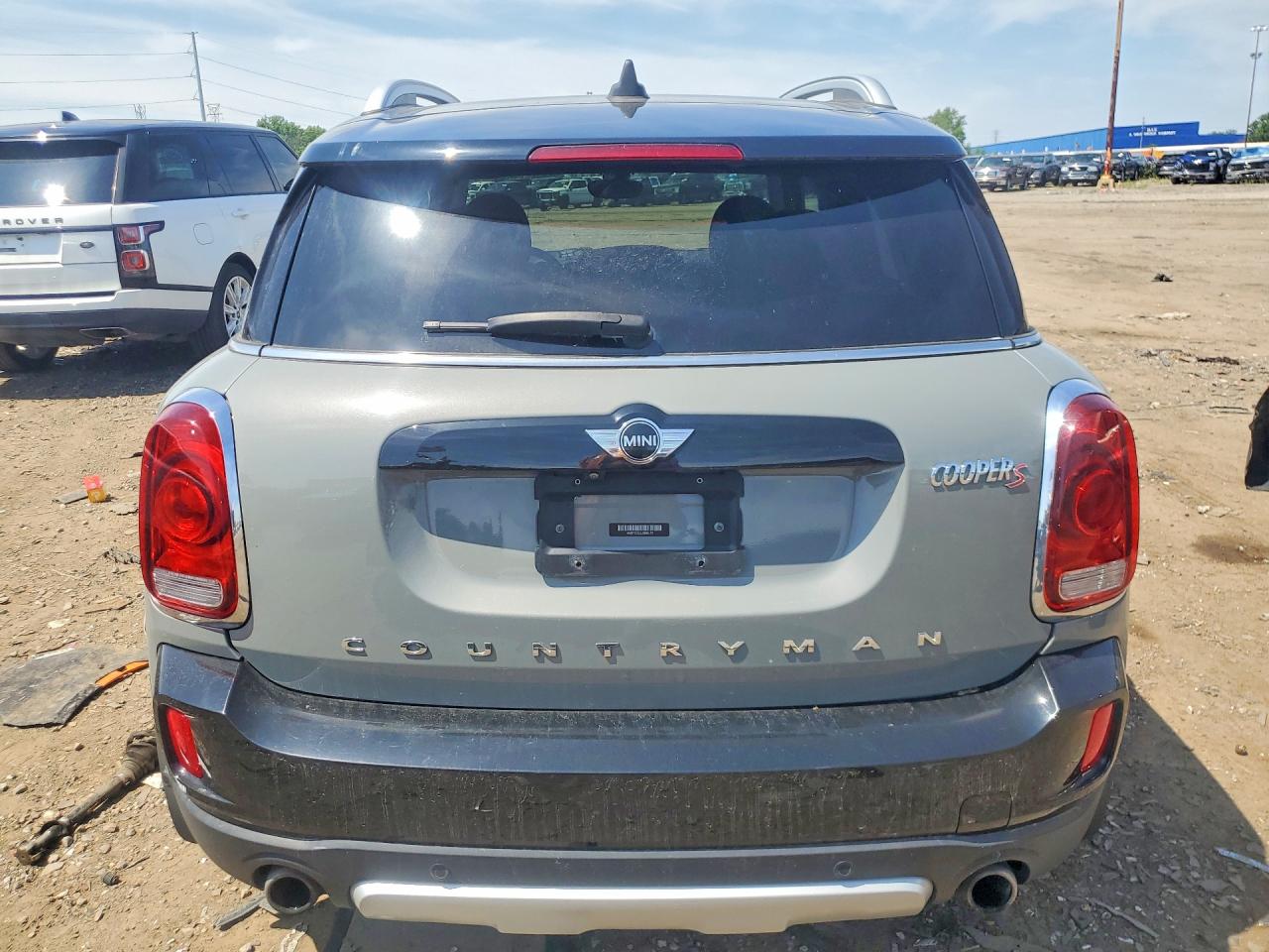 2018 Mini Cooper S Countryman All4 Gray vin: WMZYT5C35J3D83157
