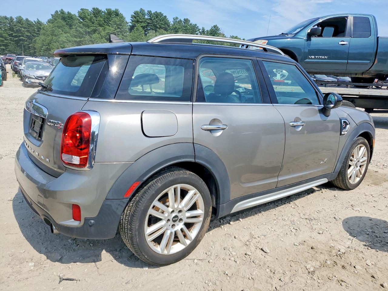 2019 Mini Cooper S Countryman All4 Gray vin: WMZYT5C59K3G92469