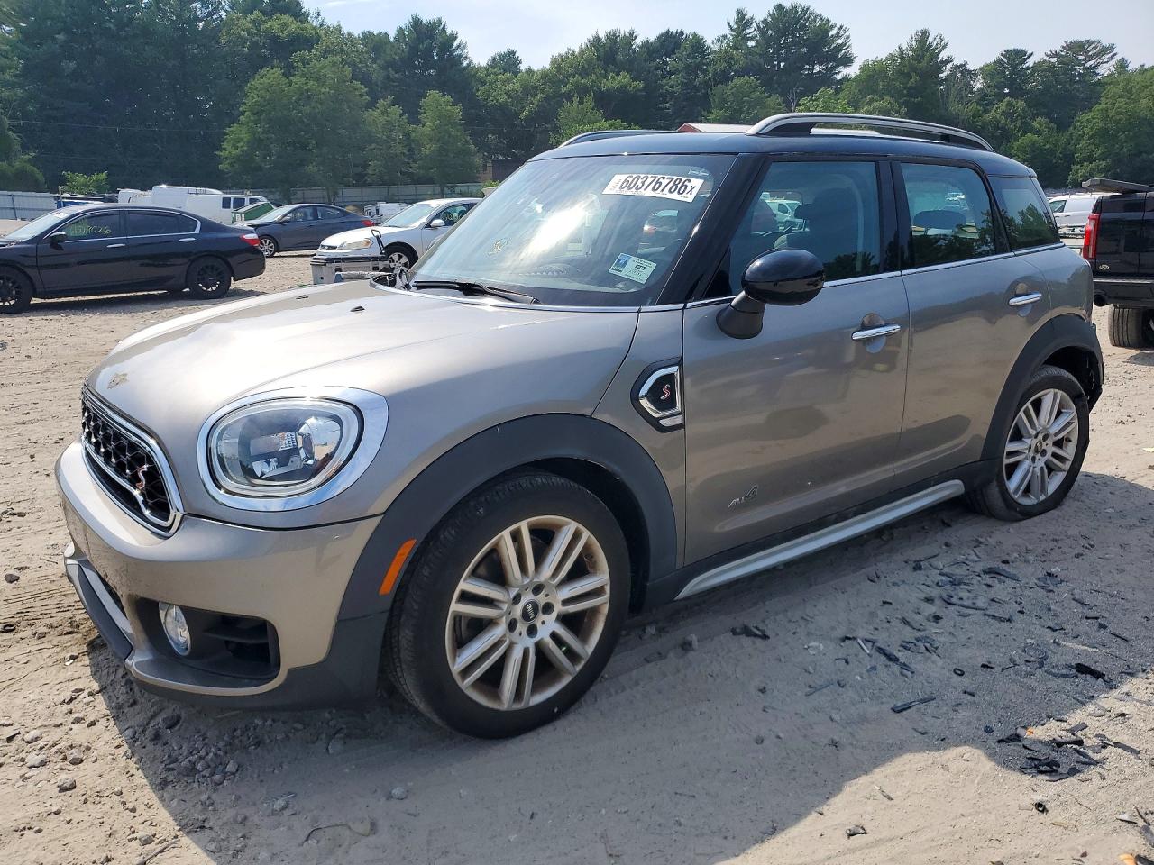2019 Mini Cooper S Countryman All4 Gray vin: WMZYT5C59K3G92469