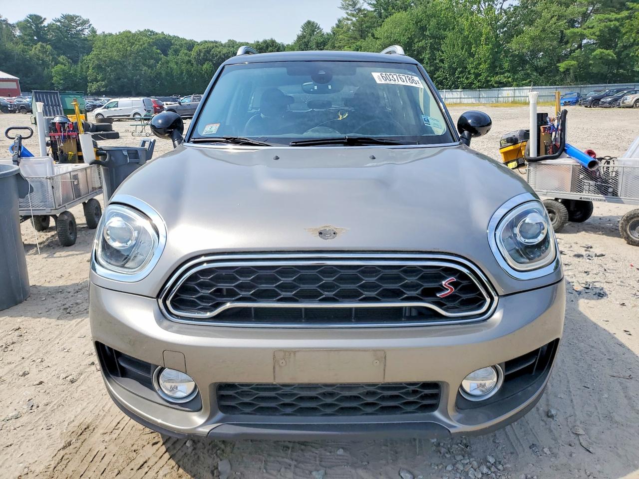 2019 Mini Cooper S Countryman All4 Gray vin: WMZYT5C59K3G92469