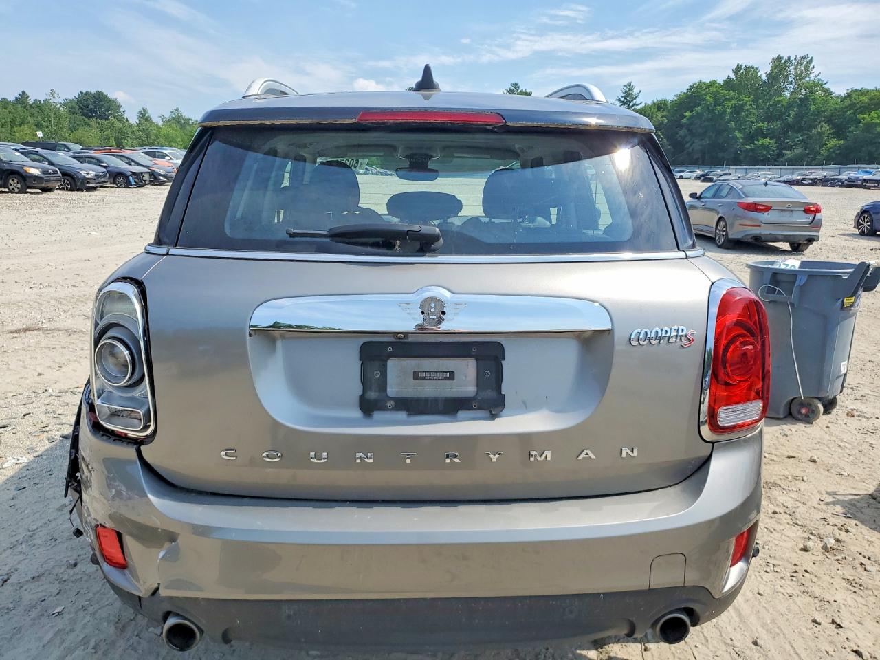 2019 Mini Cooper S Countryman All4 Gray vin: WMZYT5C59K3G92469