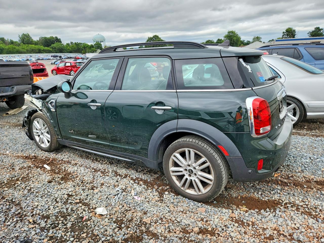 2019 Mini Cooper S Countryman All4 Green vin: WMZYT5C59K3J88548
