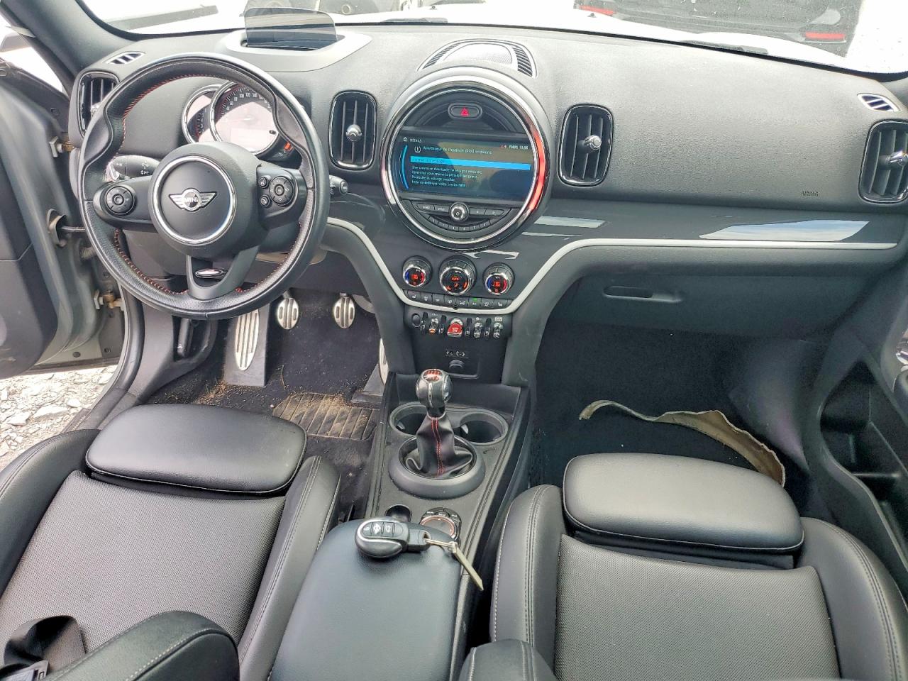 2018 Mini Cooper Jcw Countryman All4 Gray vin: WMZYV9C36J3B92123