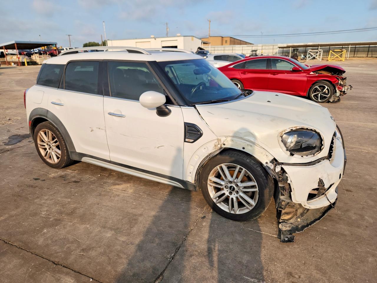 2020 Mini Cooper Countryman White vin: WMZYW3C05L3L02059