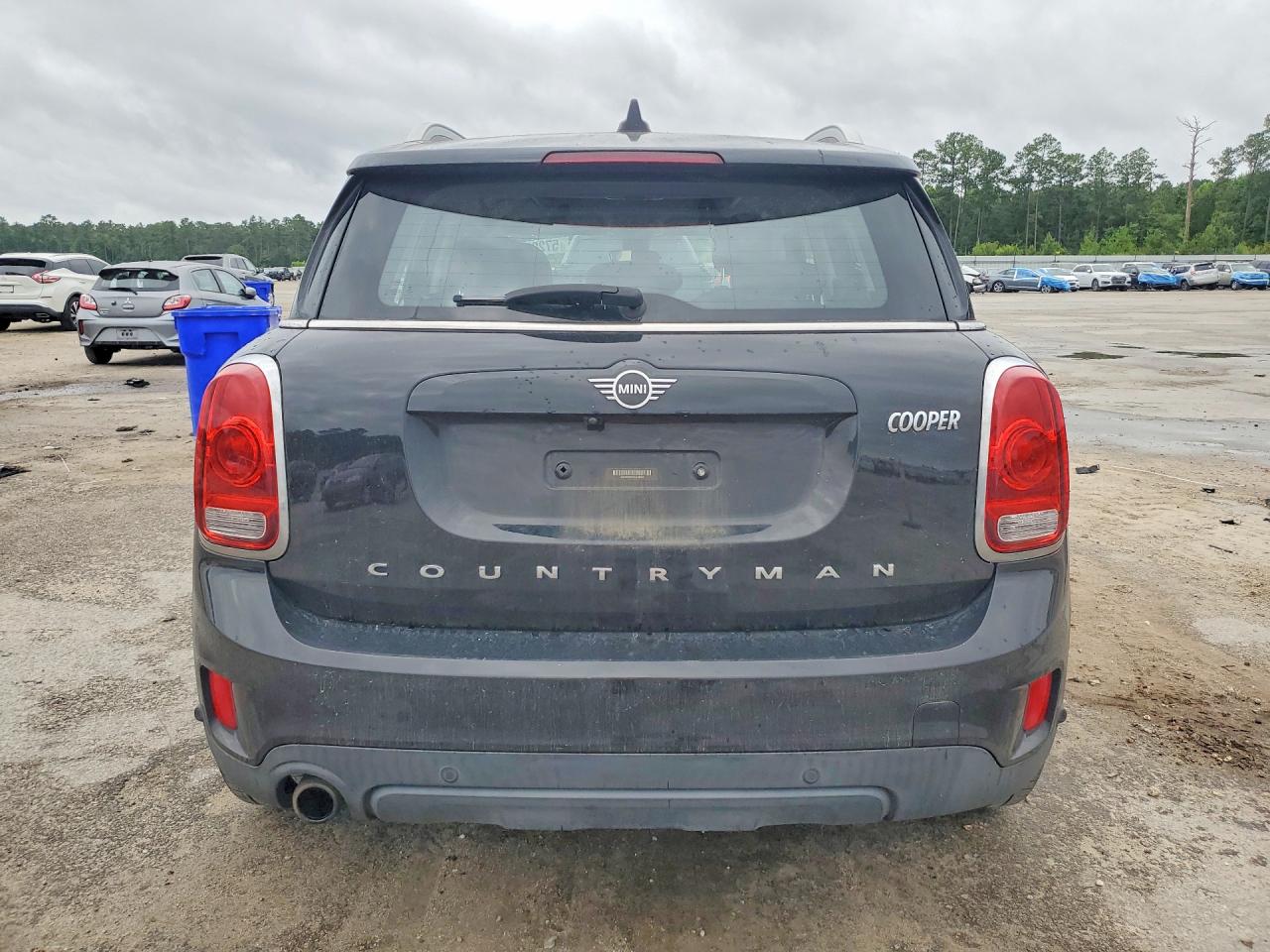2020 Mini Cooper Countryman Черный vin: WMZYW3C05L3L26443
