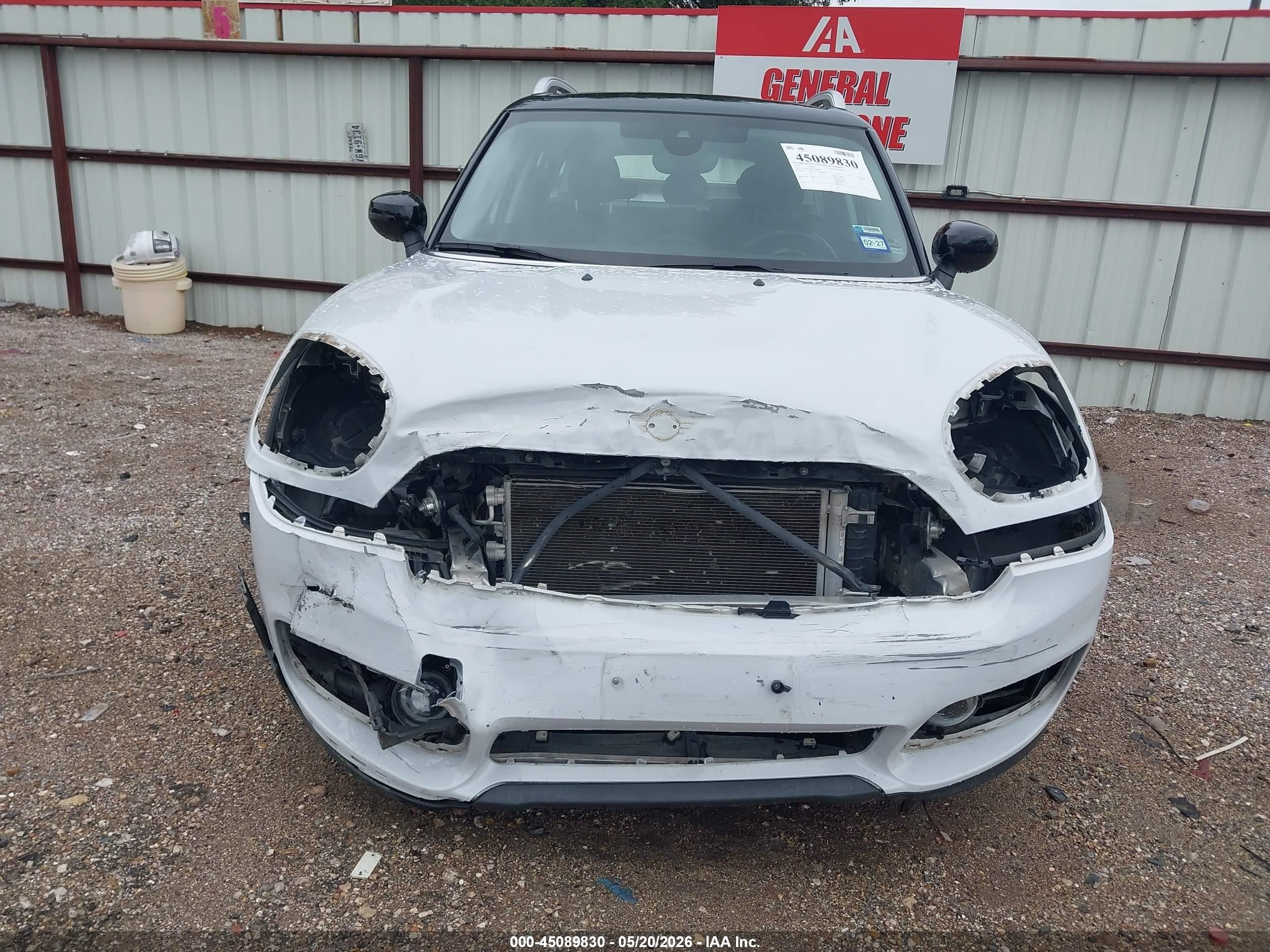 2020 Mini Countryman Cooper S White vin: WMZYW7C05L3M08809