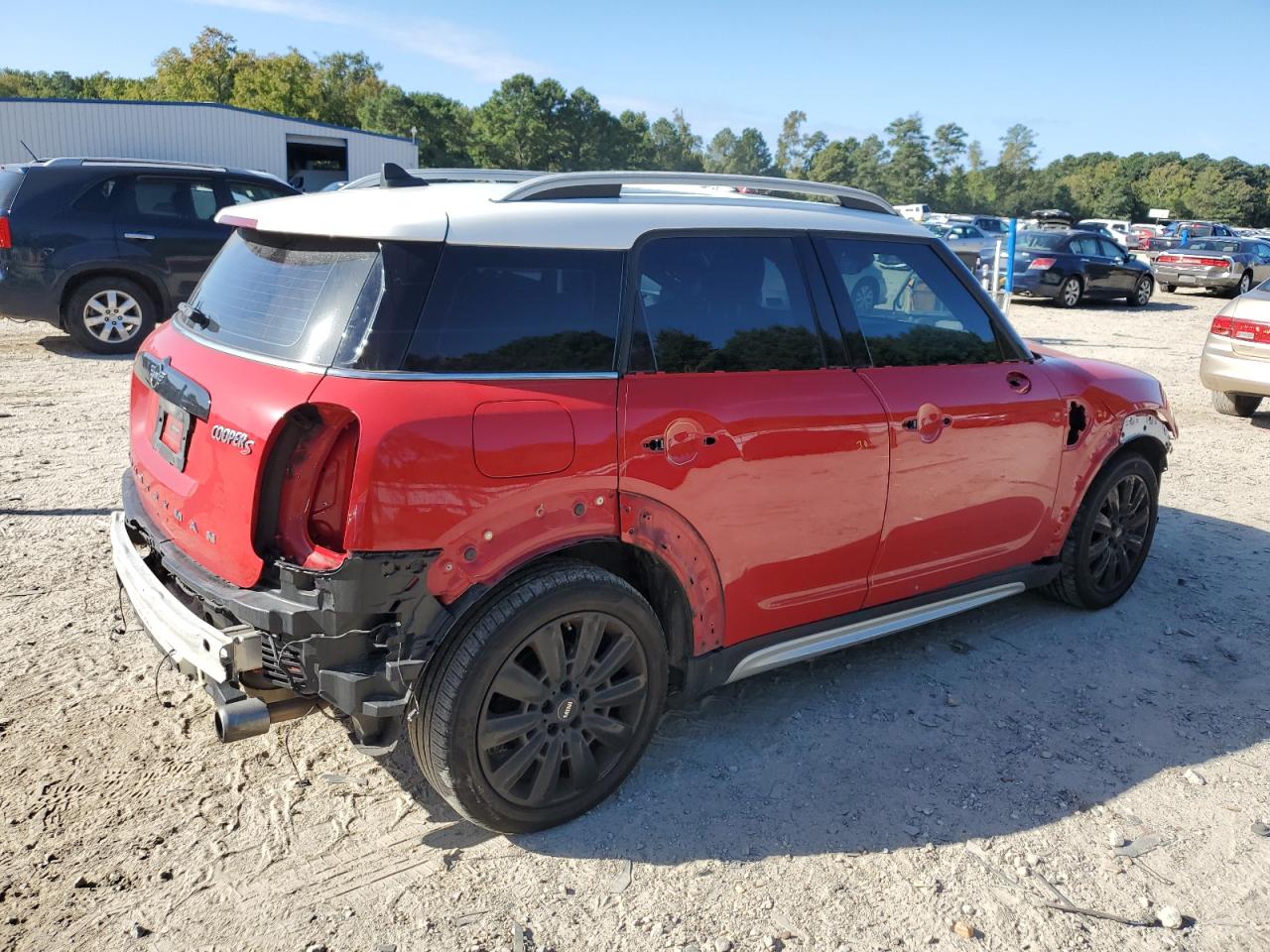 2020 Mini Cooper S Countryman Red vin: WMZYW7C07L3L09103