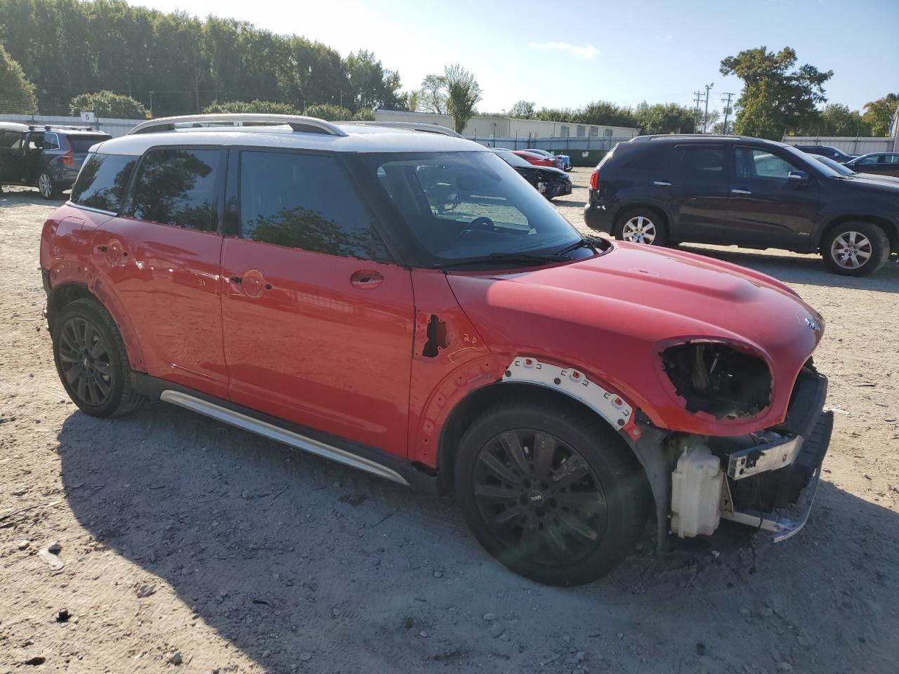 2020 Mini Cooper S Countryman Red vin: WMZYW7C07L3L09103