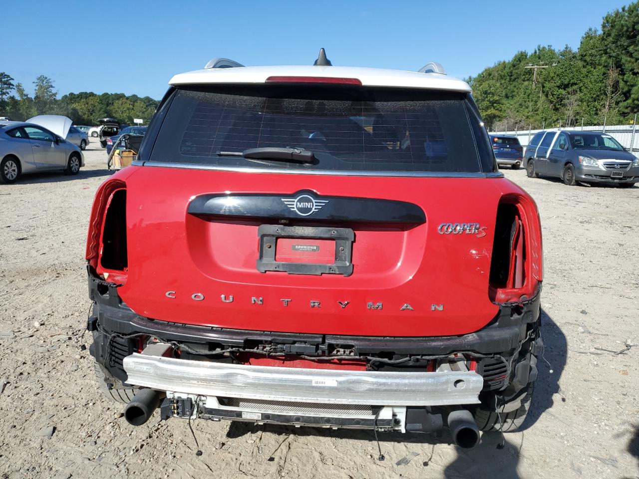 2020 Mini Cooper S Countryman Red vin: WMZYW7C07L3L09103
