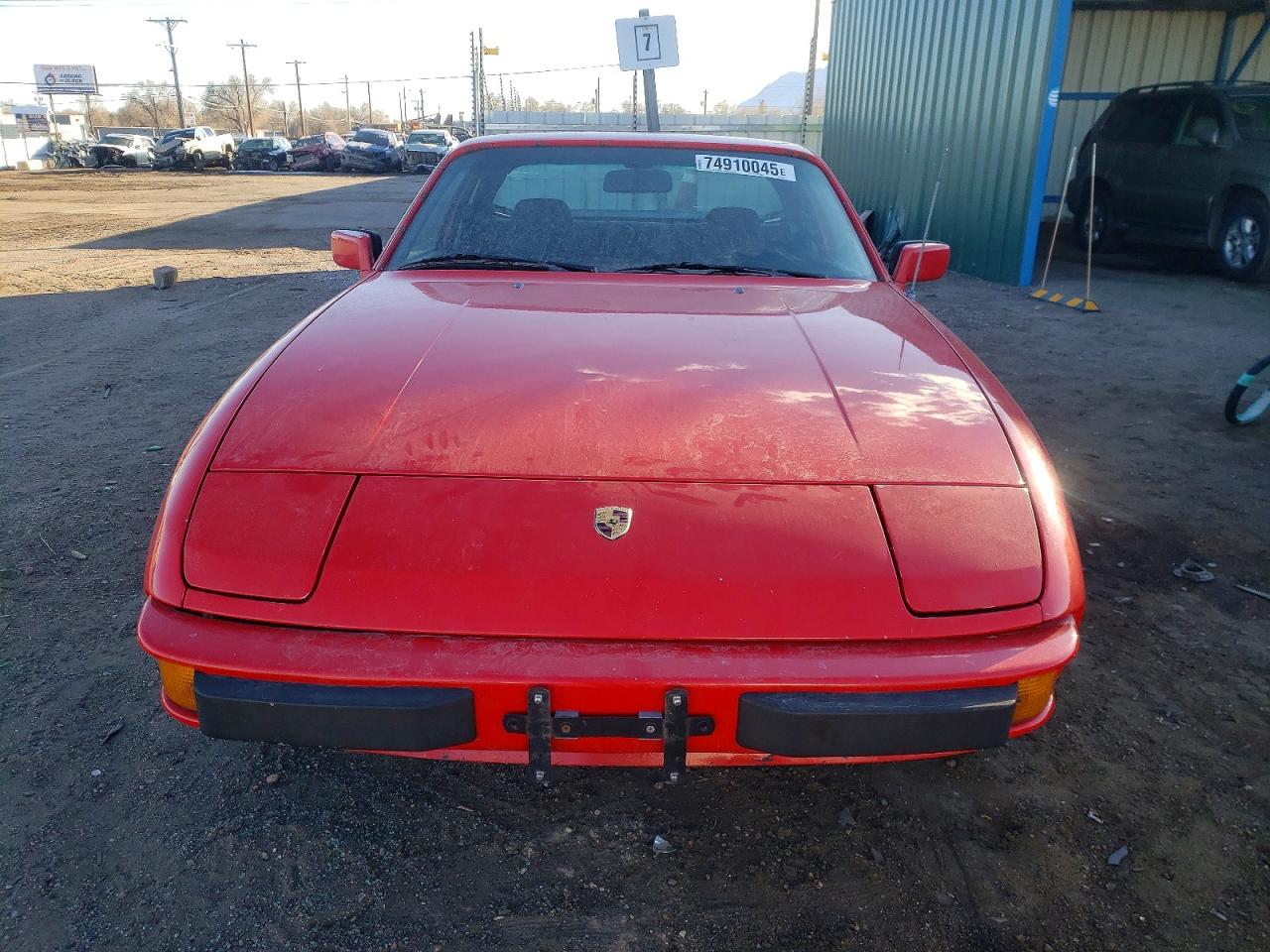 1988 Porsche 924 S Red vin: WP0AA0922JN451523