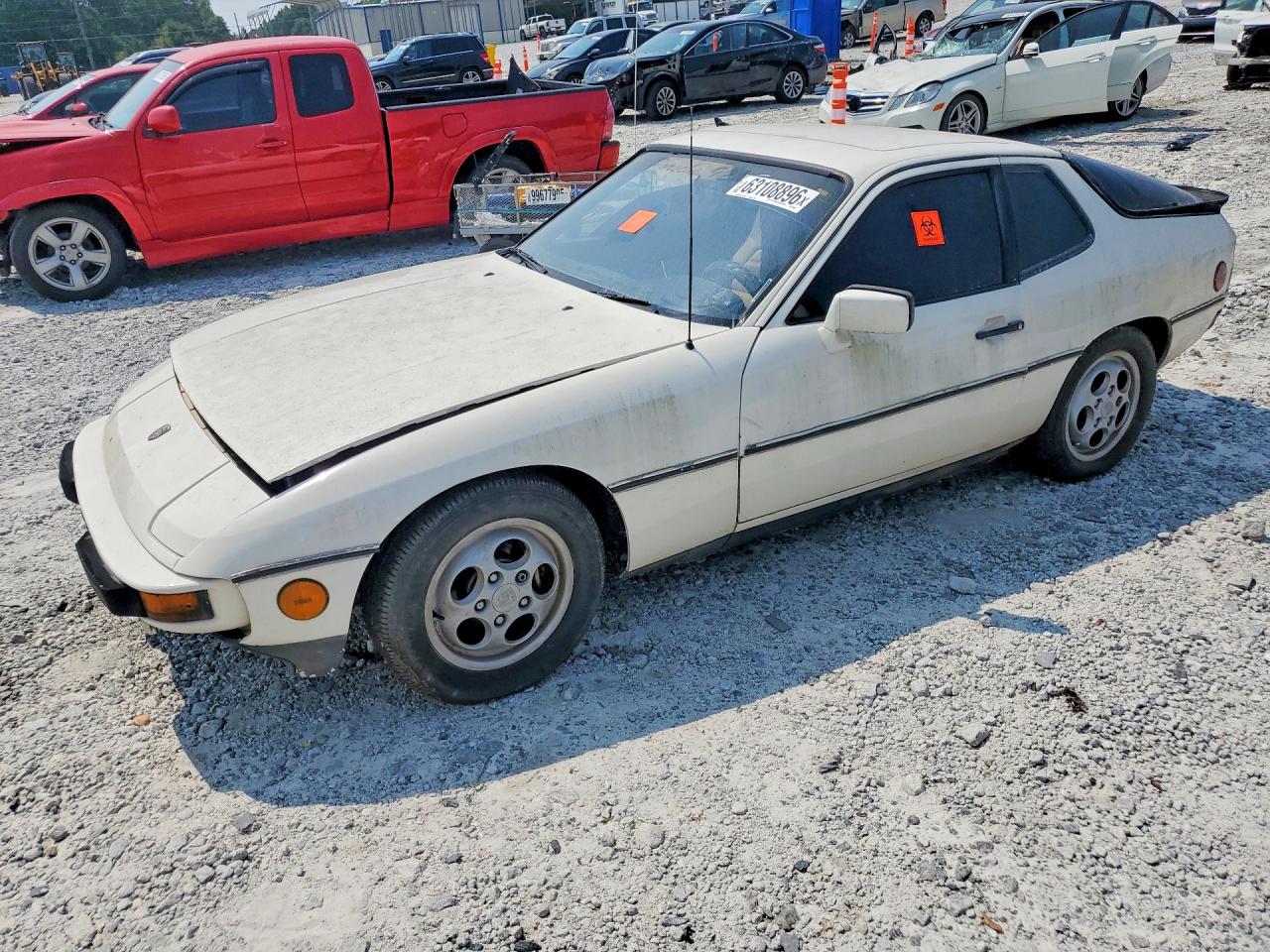 1987 Porsche 924 S White vin: WP0AA0923HN454862