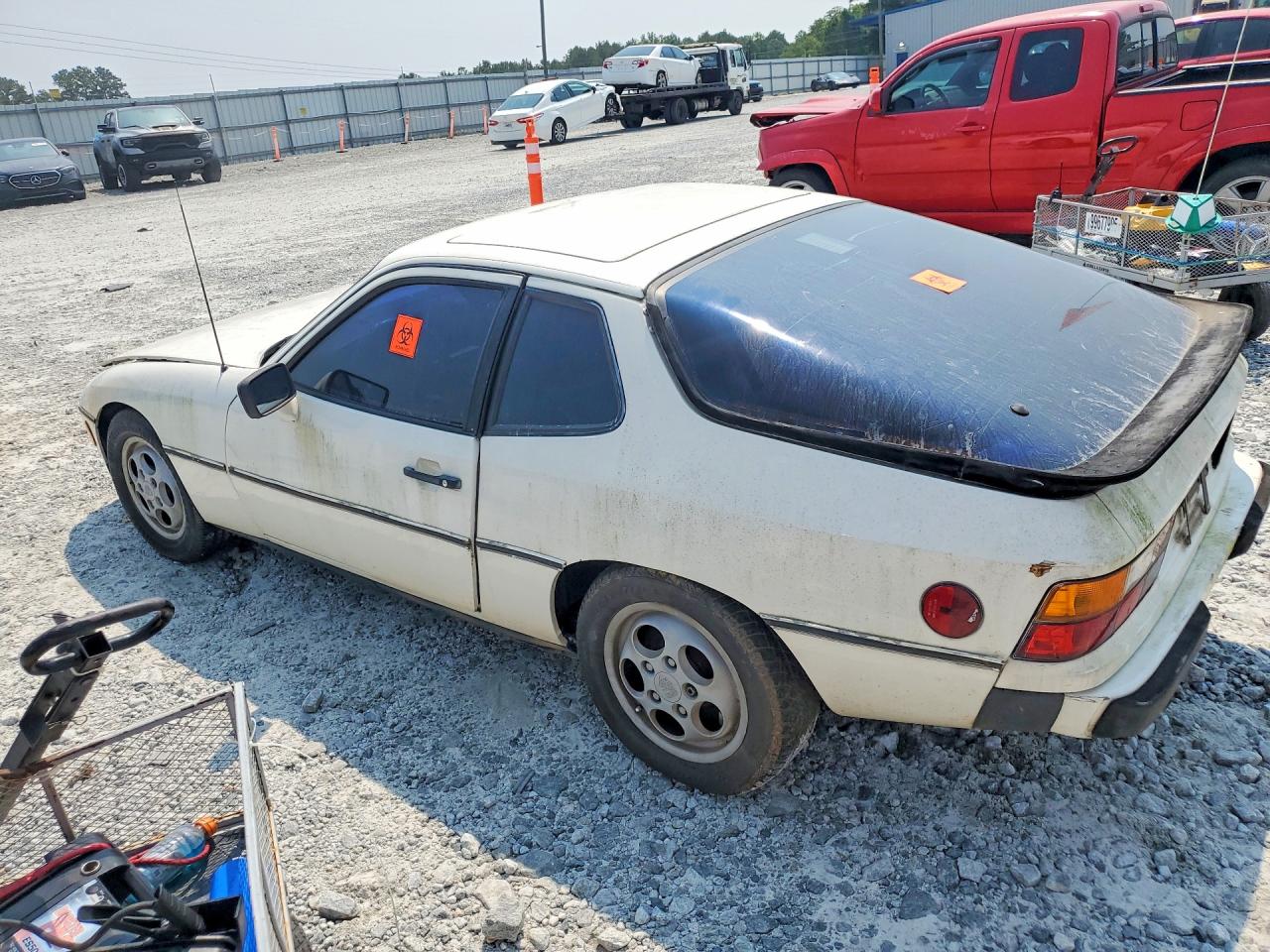 1987 Porsche 924 S White vin: WP0AA0923HN454862