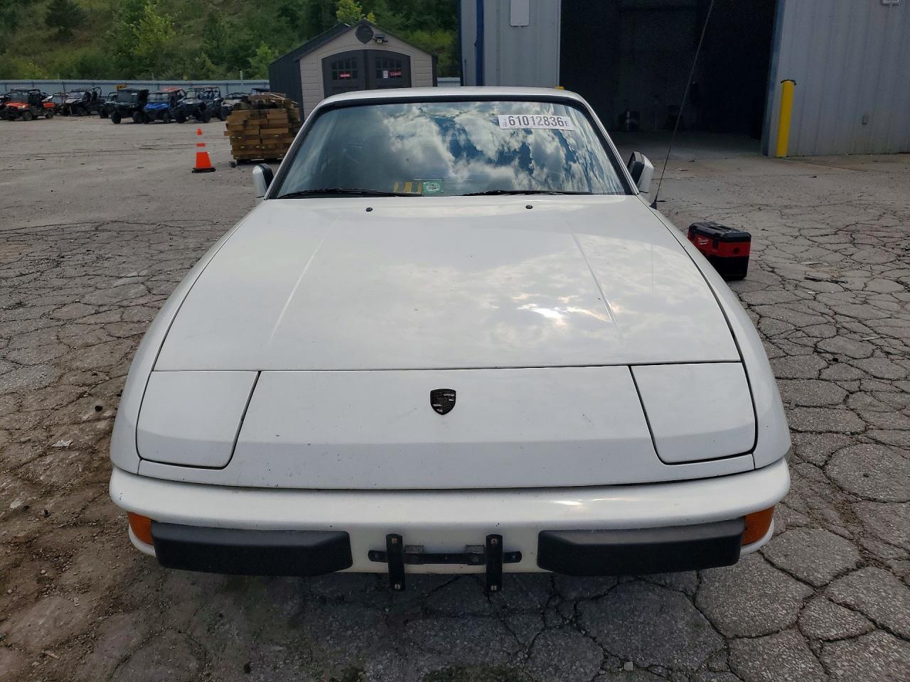 1987 Porsche 924 S White vin: WP0AA0924HN454157