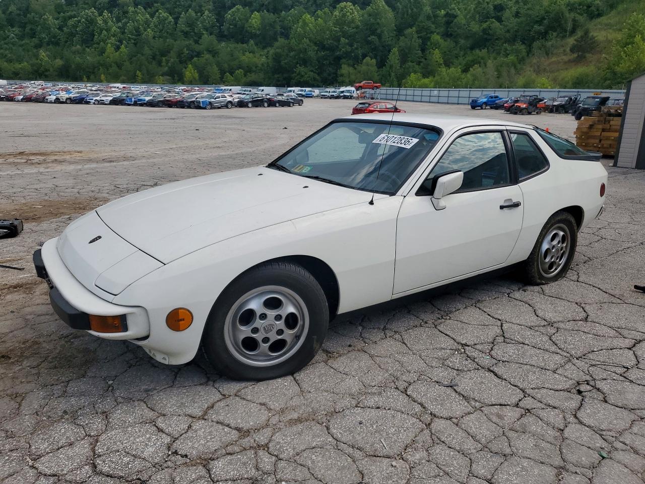 1987 Porsche 924 S White vin: WP0AA0924HN454157