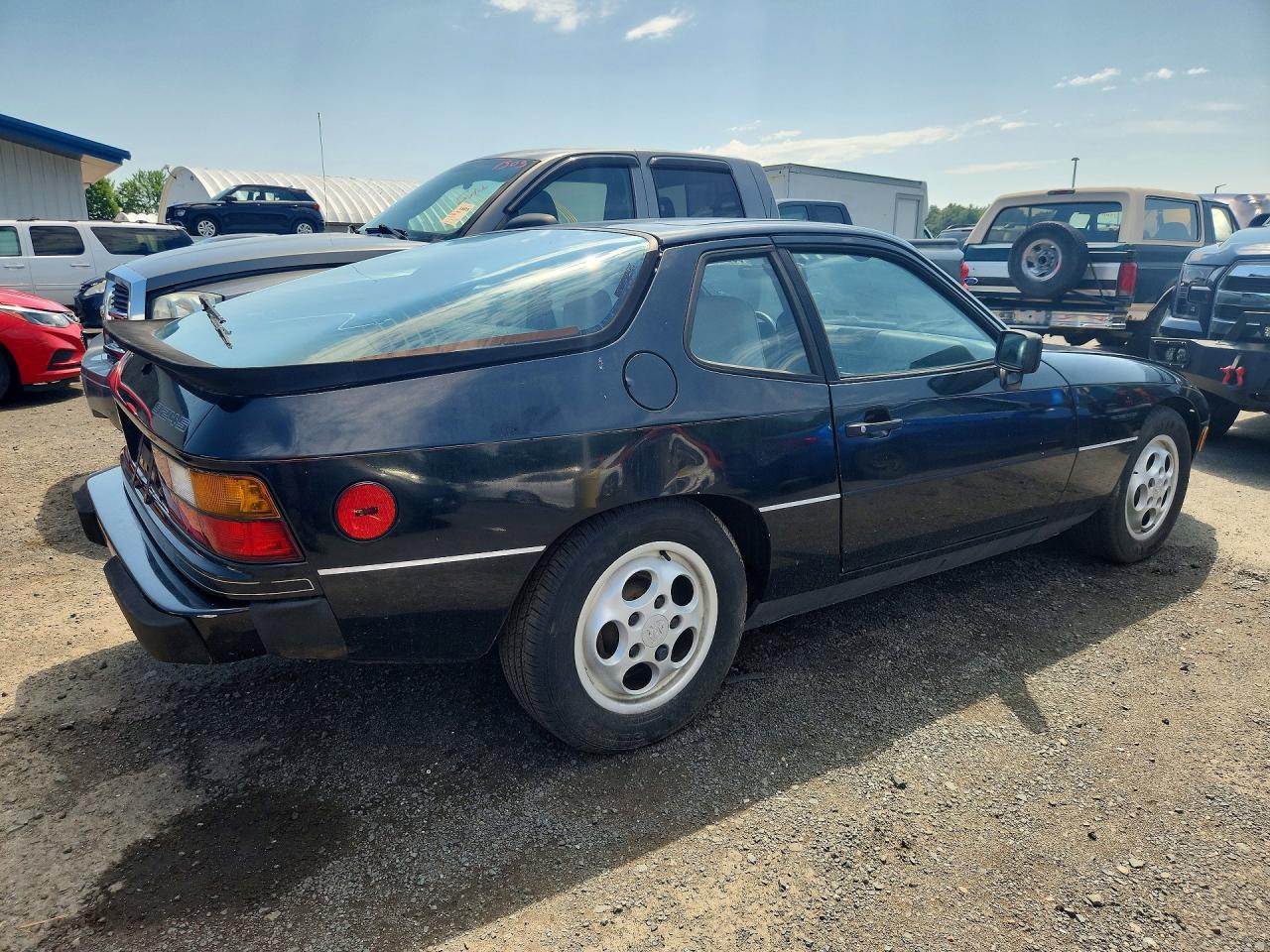1988 Porsche 924 S Black vin: WP0AA0928JN451591