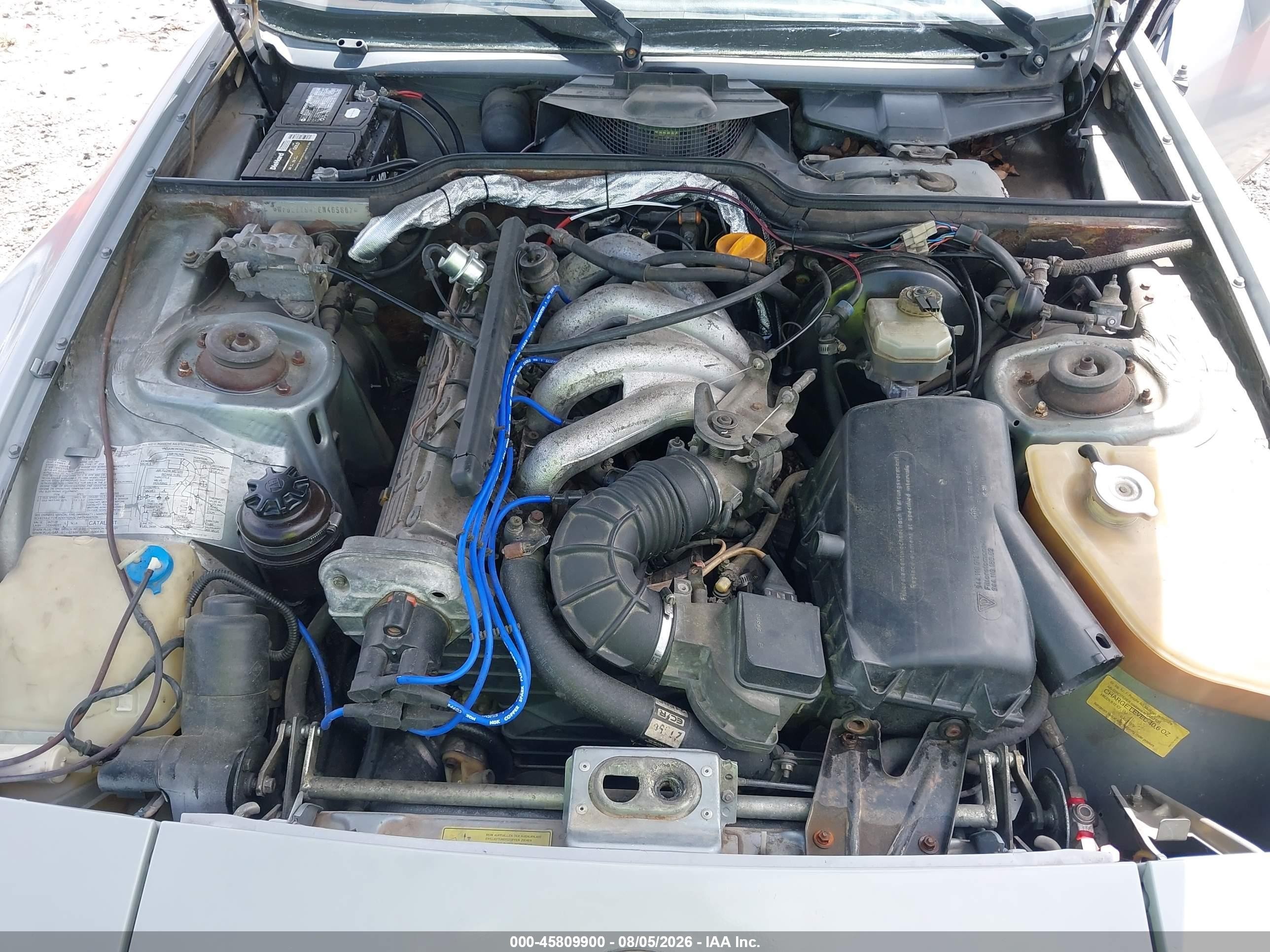 1984 Porsche 944   Gray vin: WP0AA0942EN465607