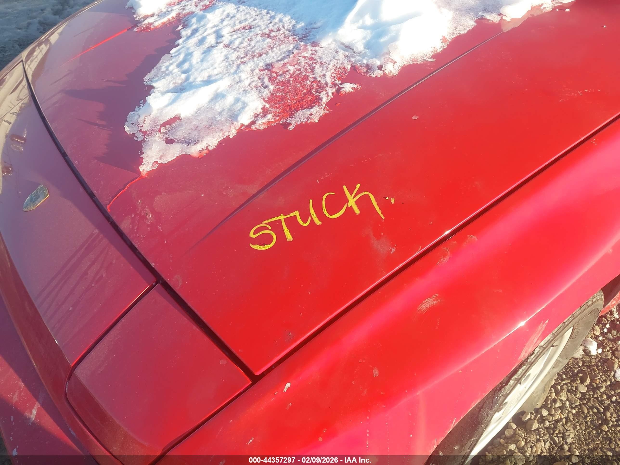 1989 Porsche 944   Red vin: WP0AA0943KN450299