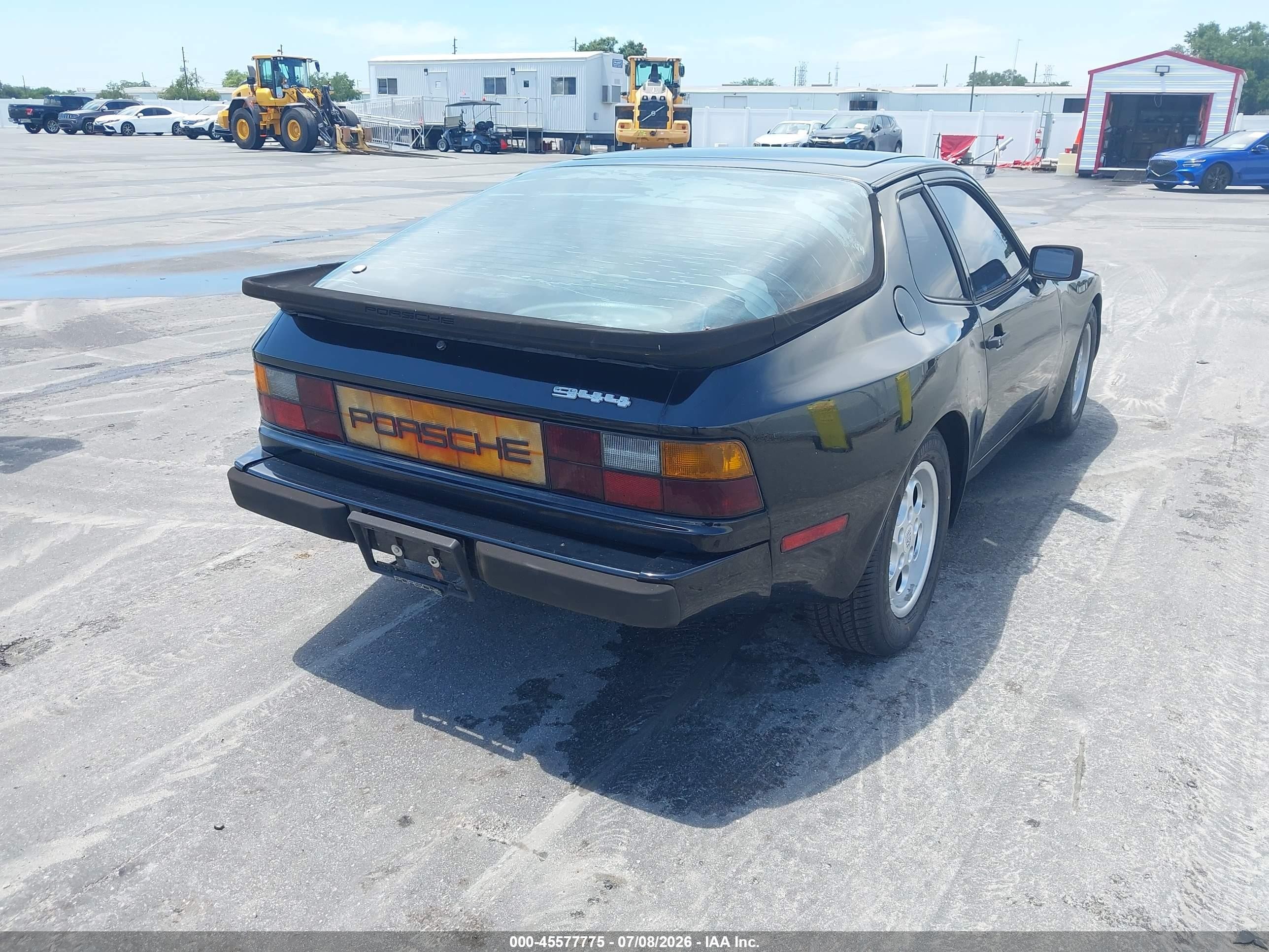 1983 Porsche 944   Black vin: WP0AA0944DN463923
