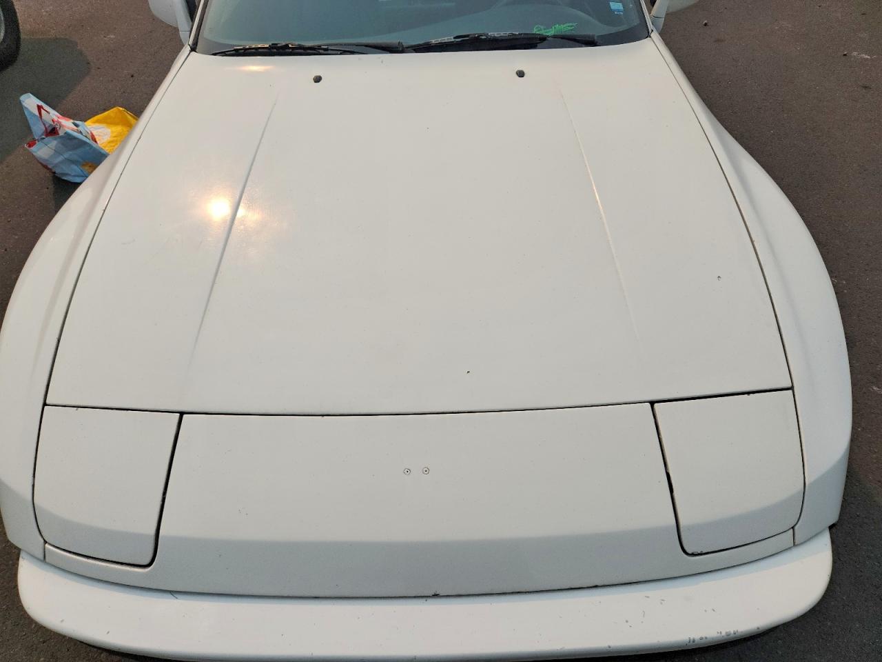 1987 Porsche 944 S White vin: WP0AA0944HN450451
