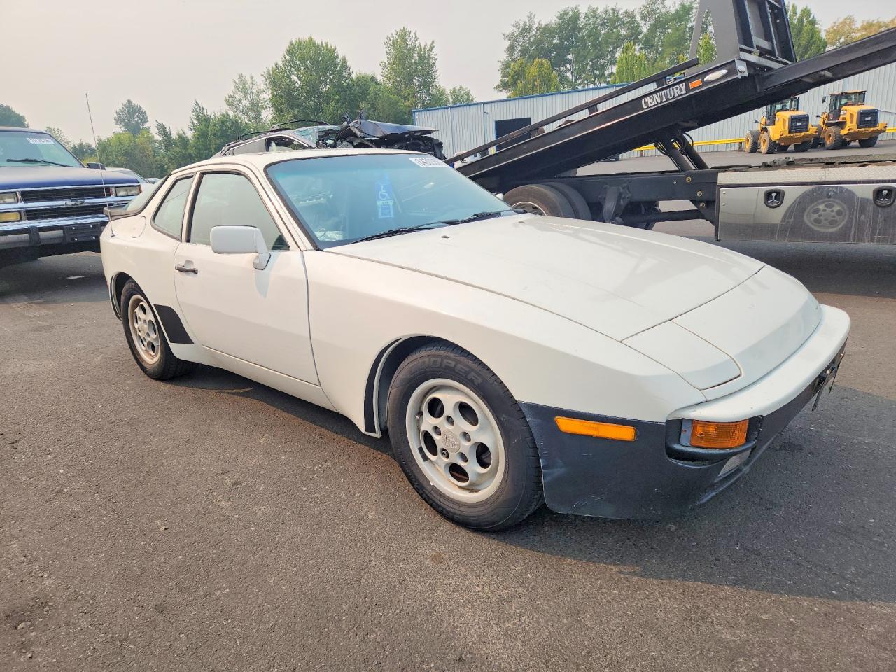 1987 Porsche 944 S White vin: WP0AA0944HN450451