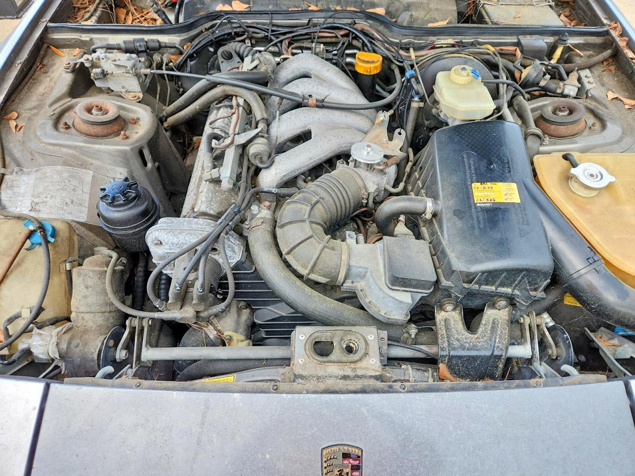 1985 Porsche 944 Silver vin: WP0AA0948FN453947