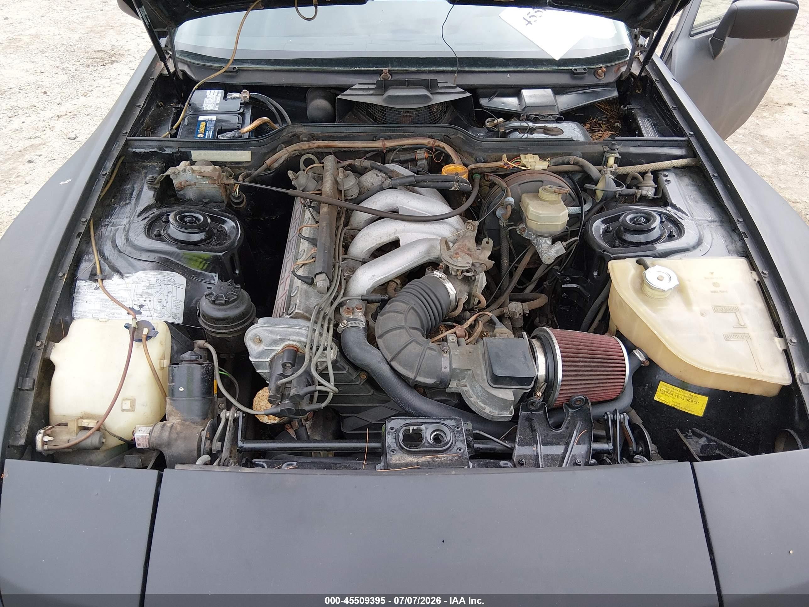 1984 Porsche 944   Black vin: WP0AA0949EN455723