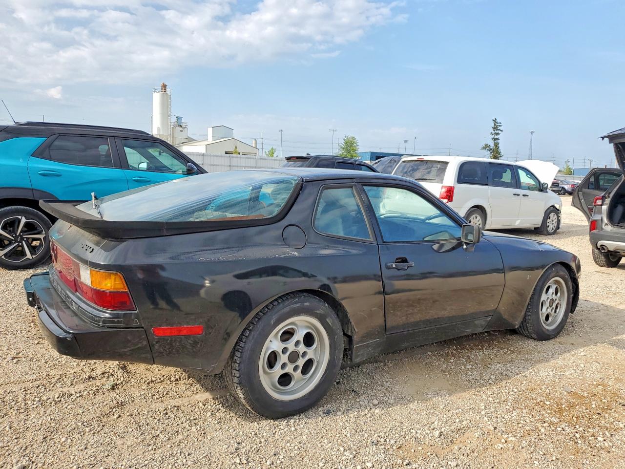 1985 Porsche 944 Black vin: WP0AA0949FN457778